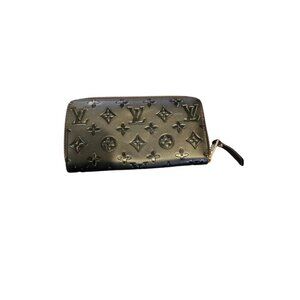 Louis Vuitton Monogram Empreinte Zippy Wallet - Black